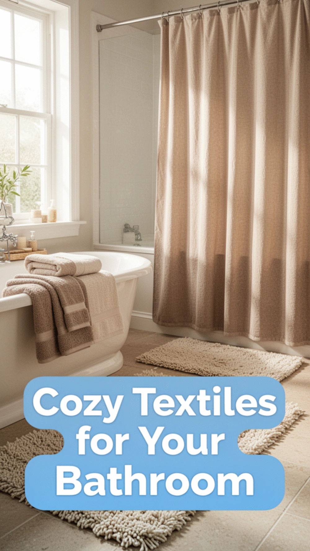 Transform Your Bathroom with Cozy Textiles for Ultimate Comfort