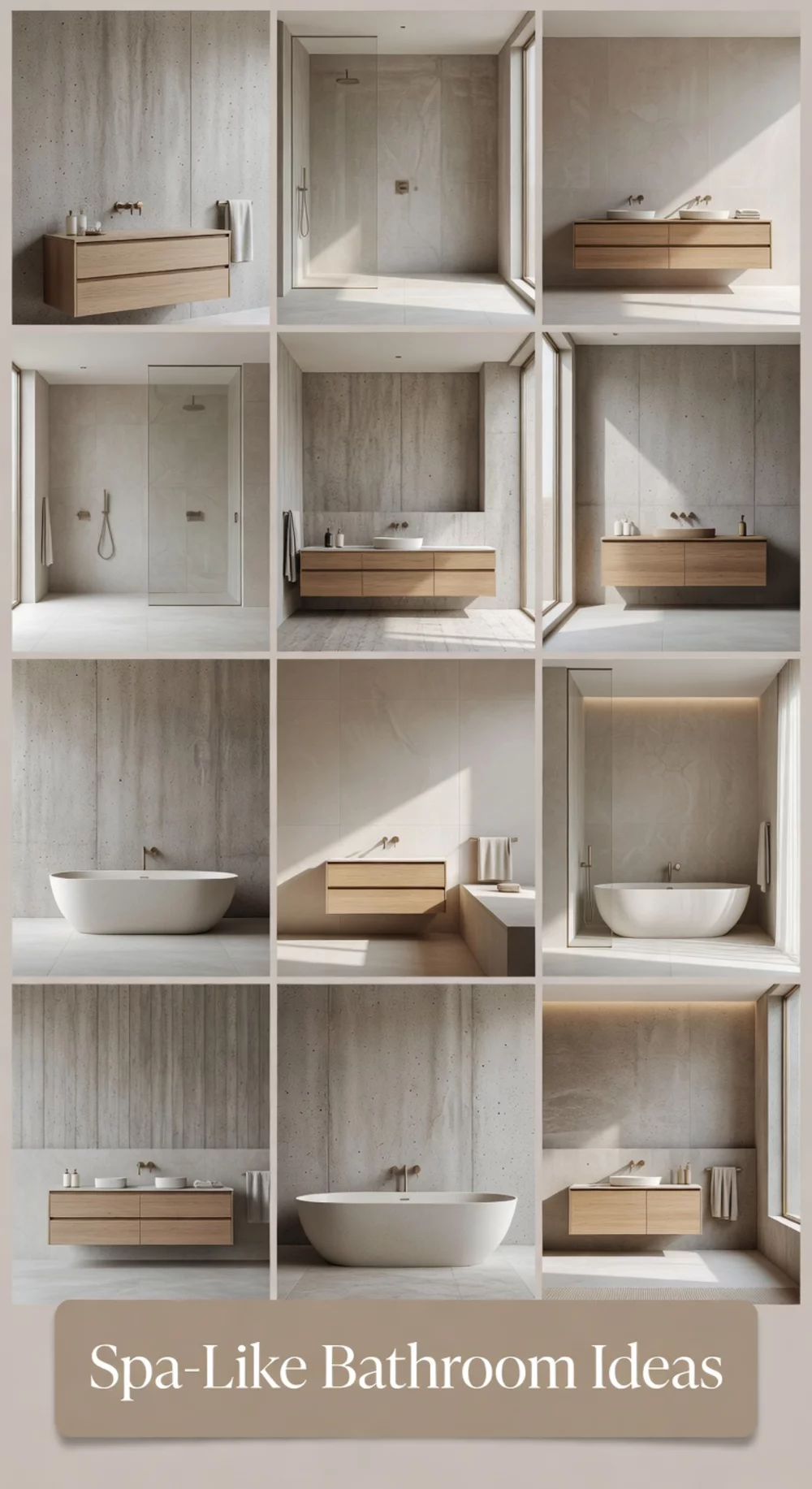 Bathroom Concrete Wall Finish That Gives a Calm- Spa-Like Feel