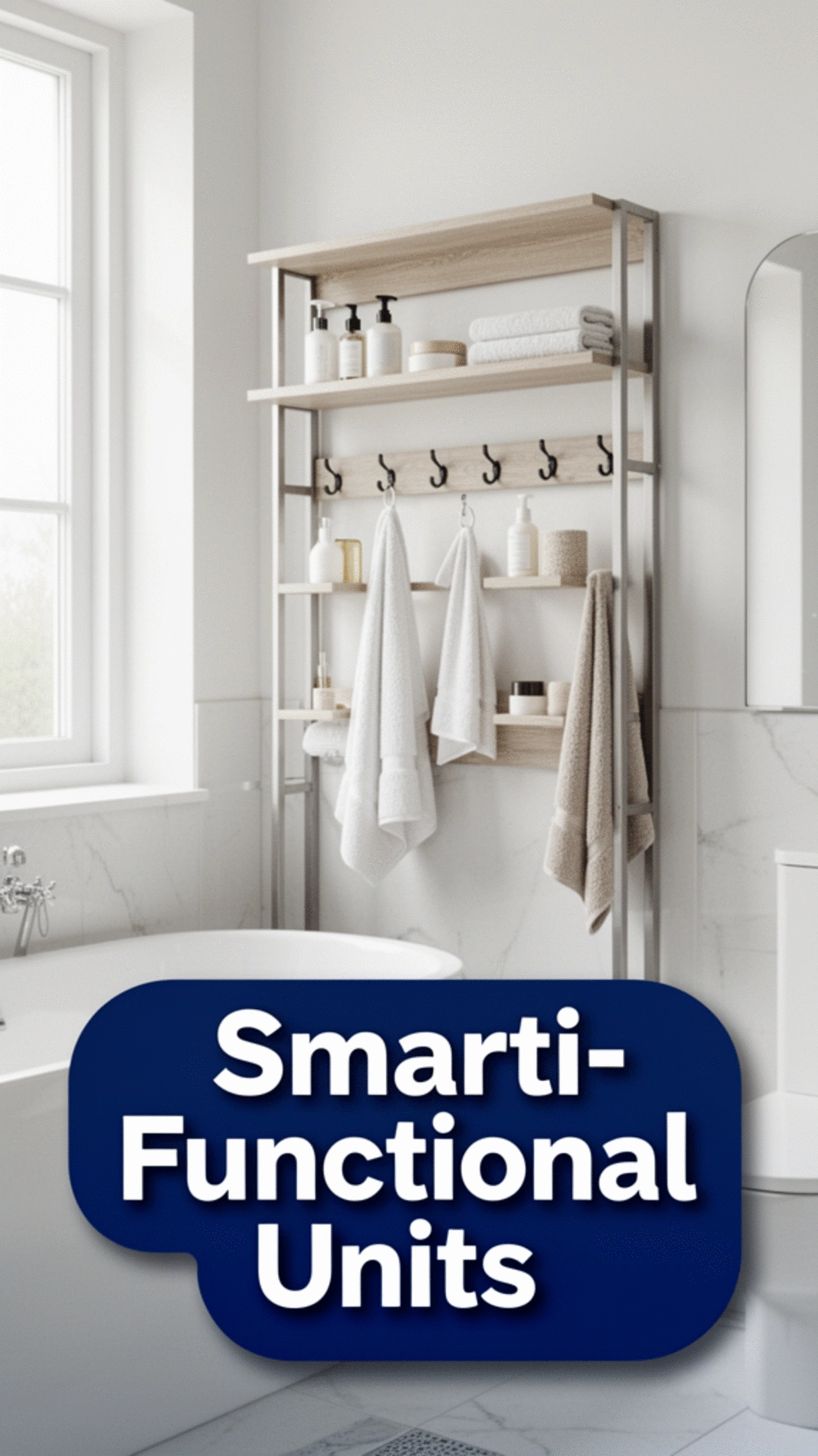 Multi-Functional Bathroom Shelving Units: 3 Best Picks for Organizing
