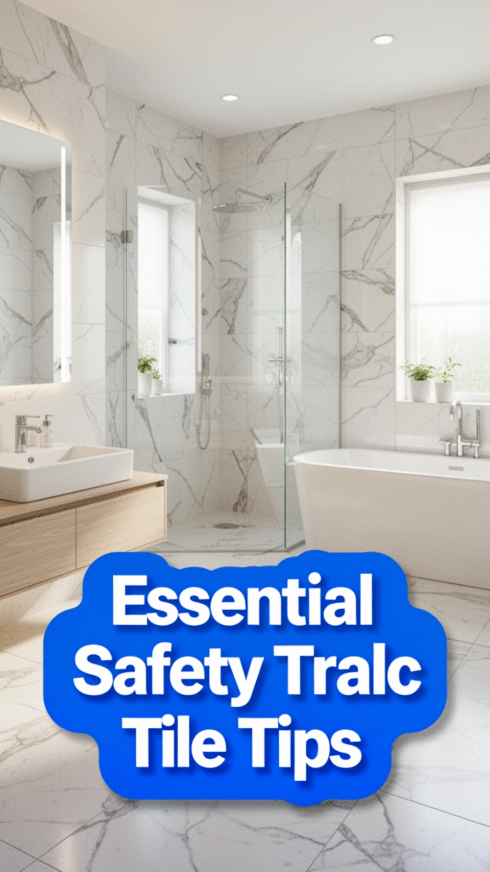 Waterproof and Slip-Resistant Bathroom Tiles: 5 Essential Tips for Safety