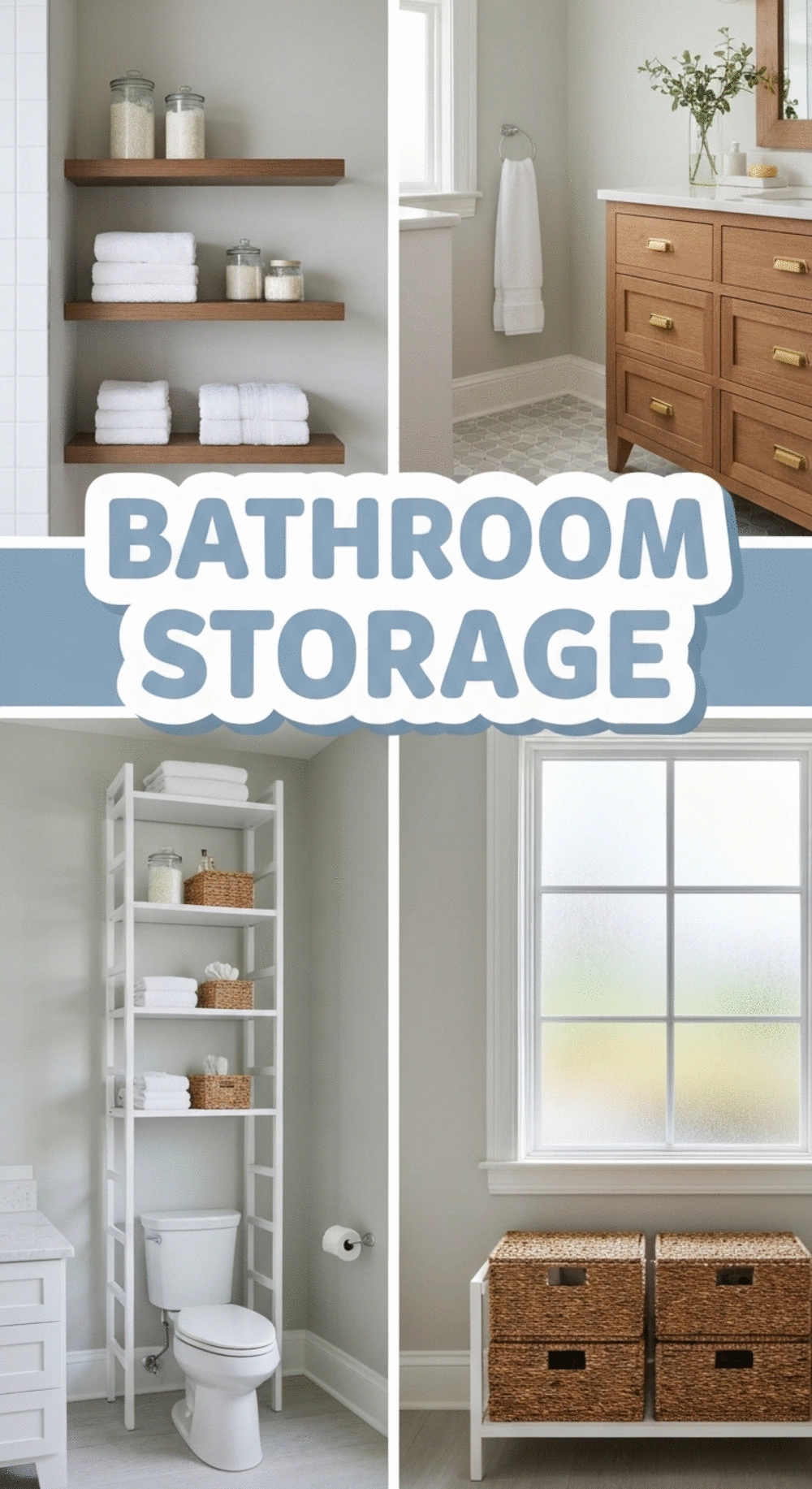 The Best Bathroom Storage Solutions That Keep Your Relax Space Clutter-Free