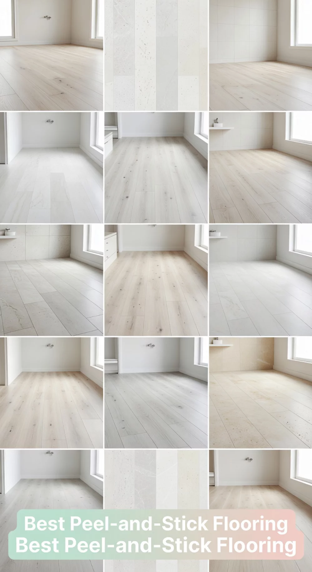 Small Apartment Bathroom Peel-and-Stick Tile That Transforms a Renter's Floor