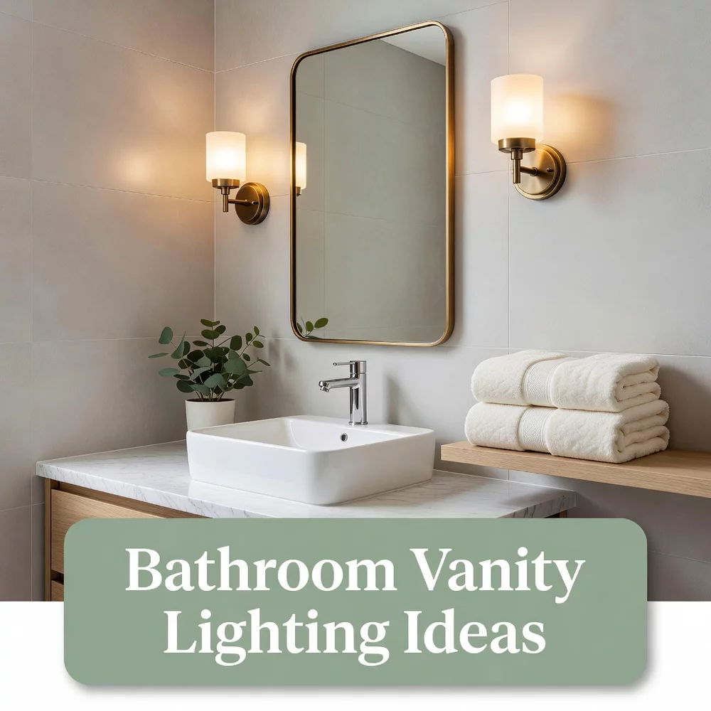 Bathroom Vanity Lighting Ideas for Flattering Glow