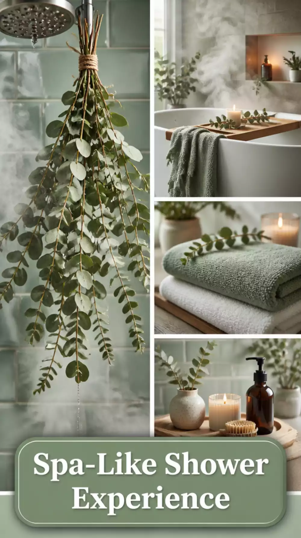 The Bathroom Eucalyptus Hanging Bunch That Makes a Shower Feel Like a Spa