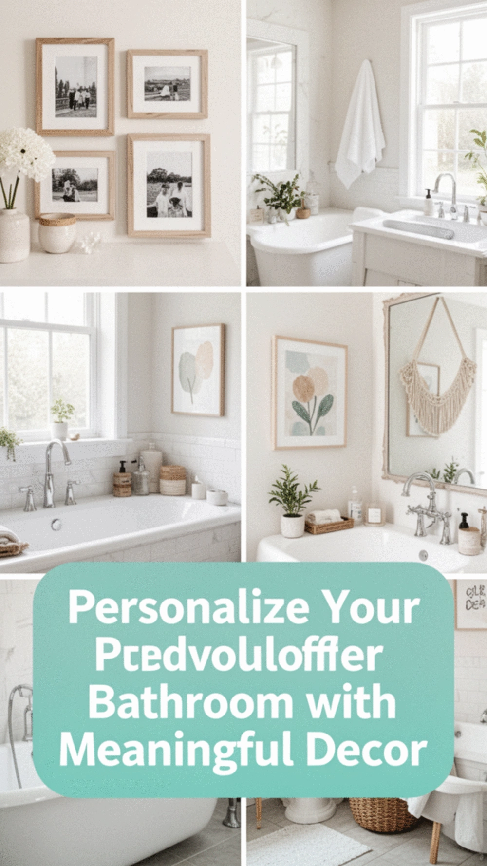 Unique and Meaningful Decor Ideas to Personalize Your Bathroom