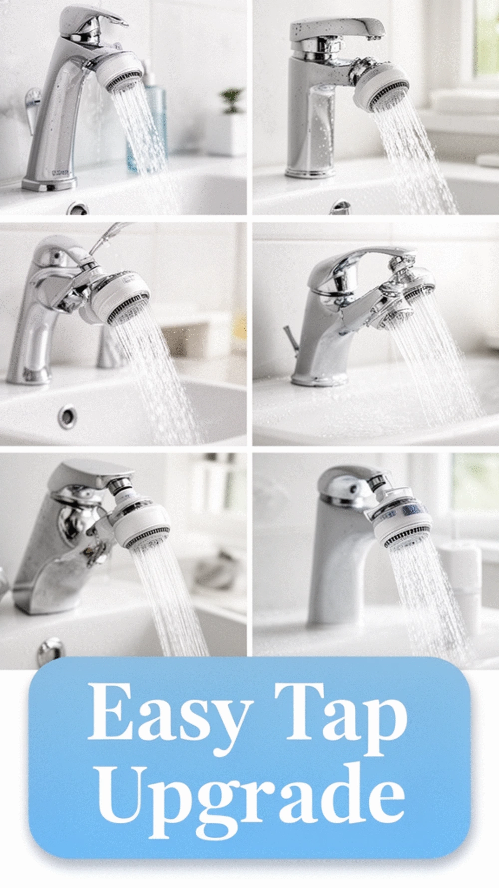 Bathroom Tap Aerator Clip That Gives More Pressure Without Touching the Plumbing