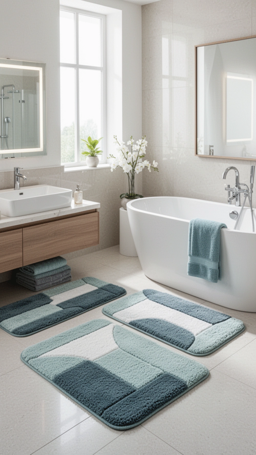Stylish Bathroom Rugs for Modern Decor: 5 Ideas for a Chic Space