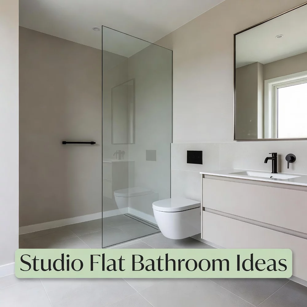 Studio Flat Bathroom Ideas for Stylish Tiny Spaces