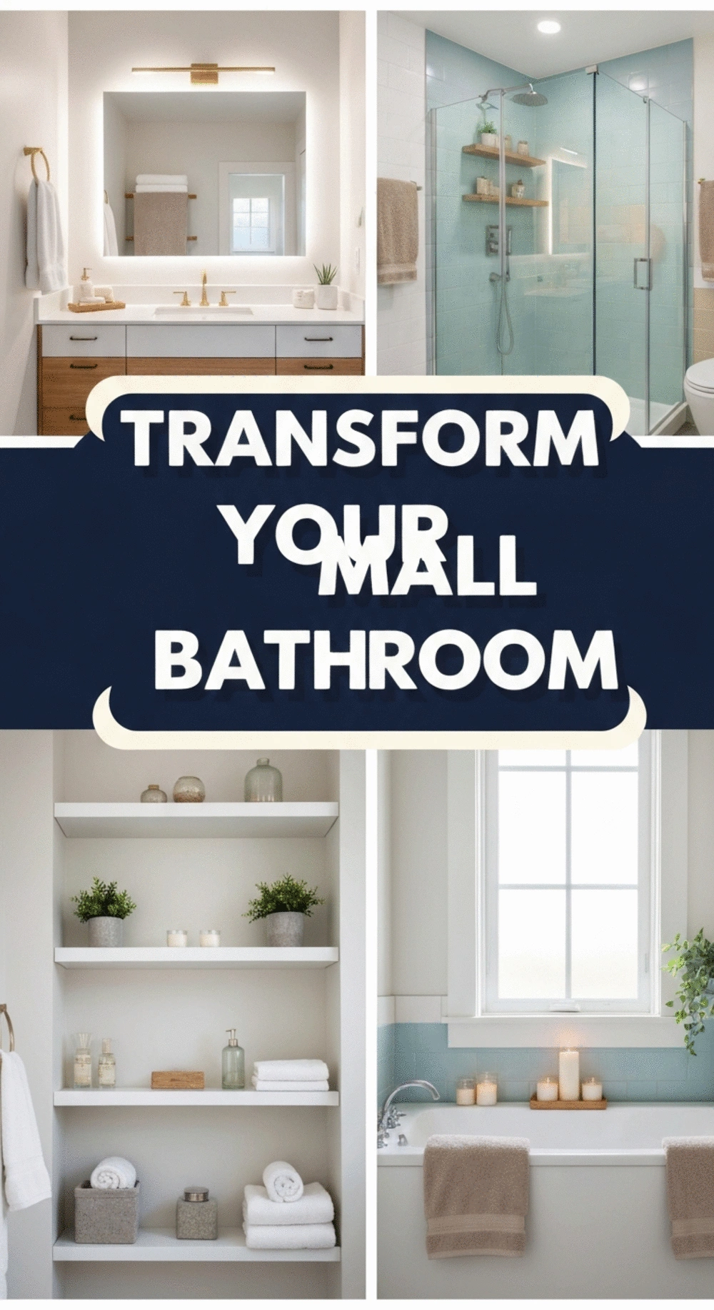 How to Design and Organize a Small Bathroom to Maximize Relax Vibes