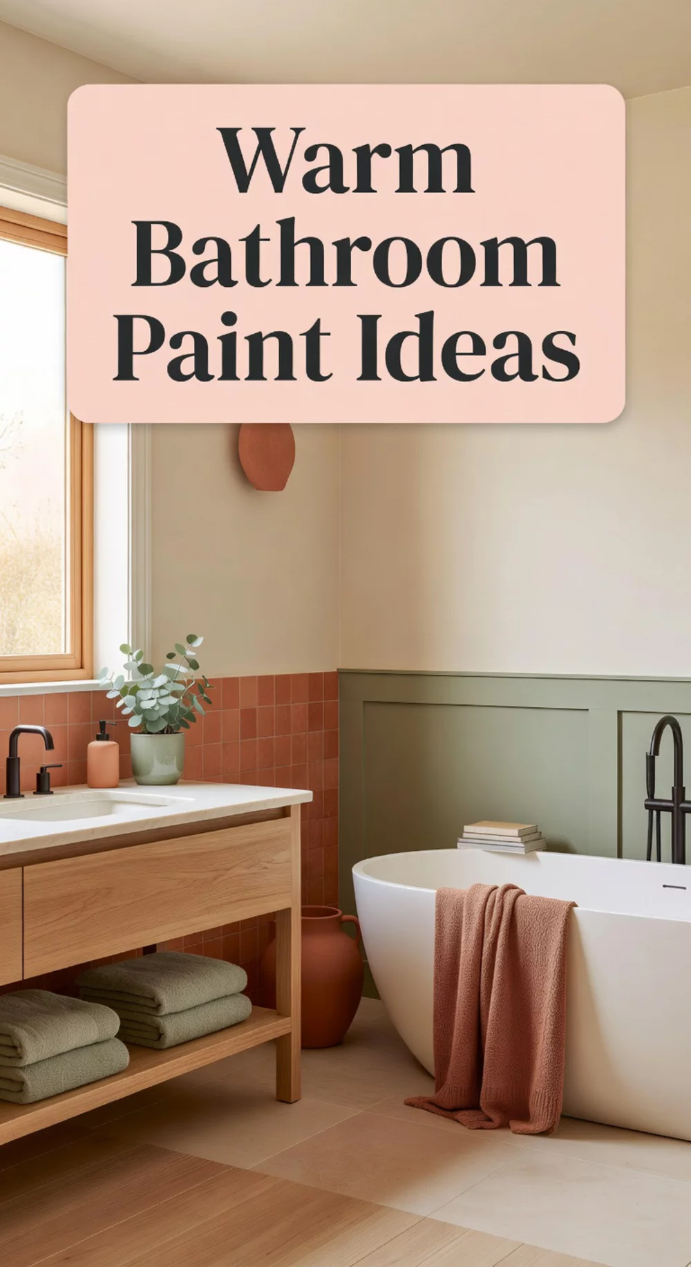 Warm Bathroom Paint Ideas for Cozy Spaces
