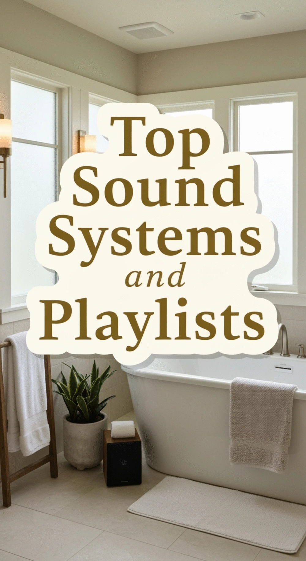 Top Sound Systems and Playlists to Enhance Bathroom Relaxation