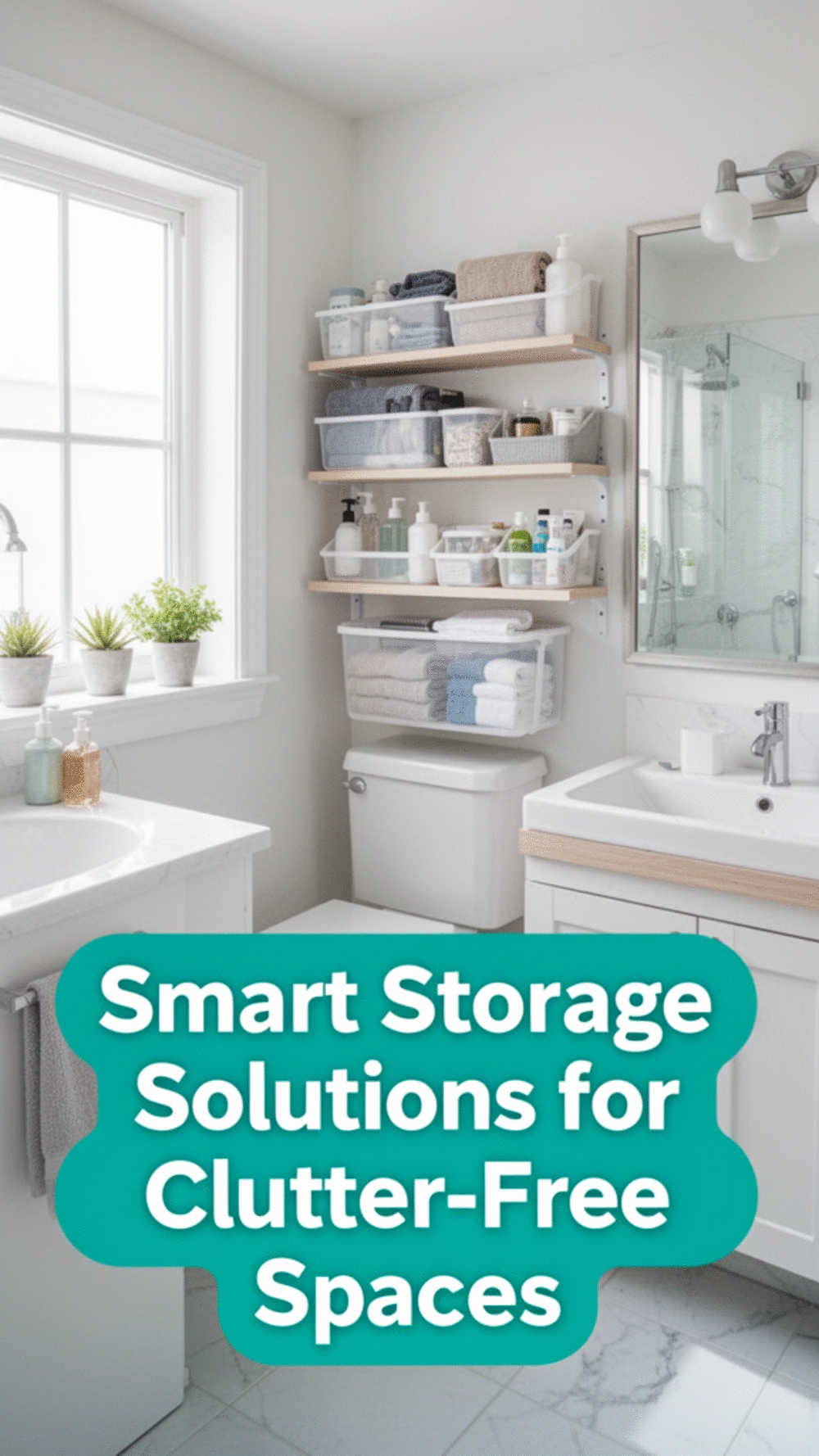 Best Storage Solutions for a Clutter-Free Bathroom Experience
