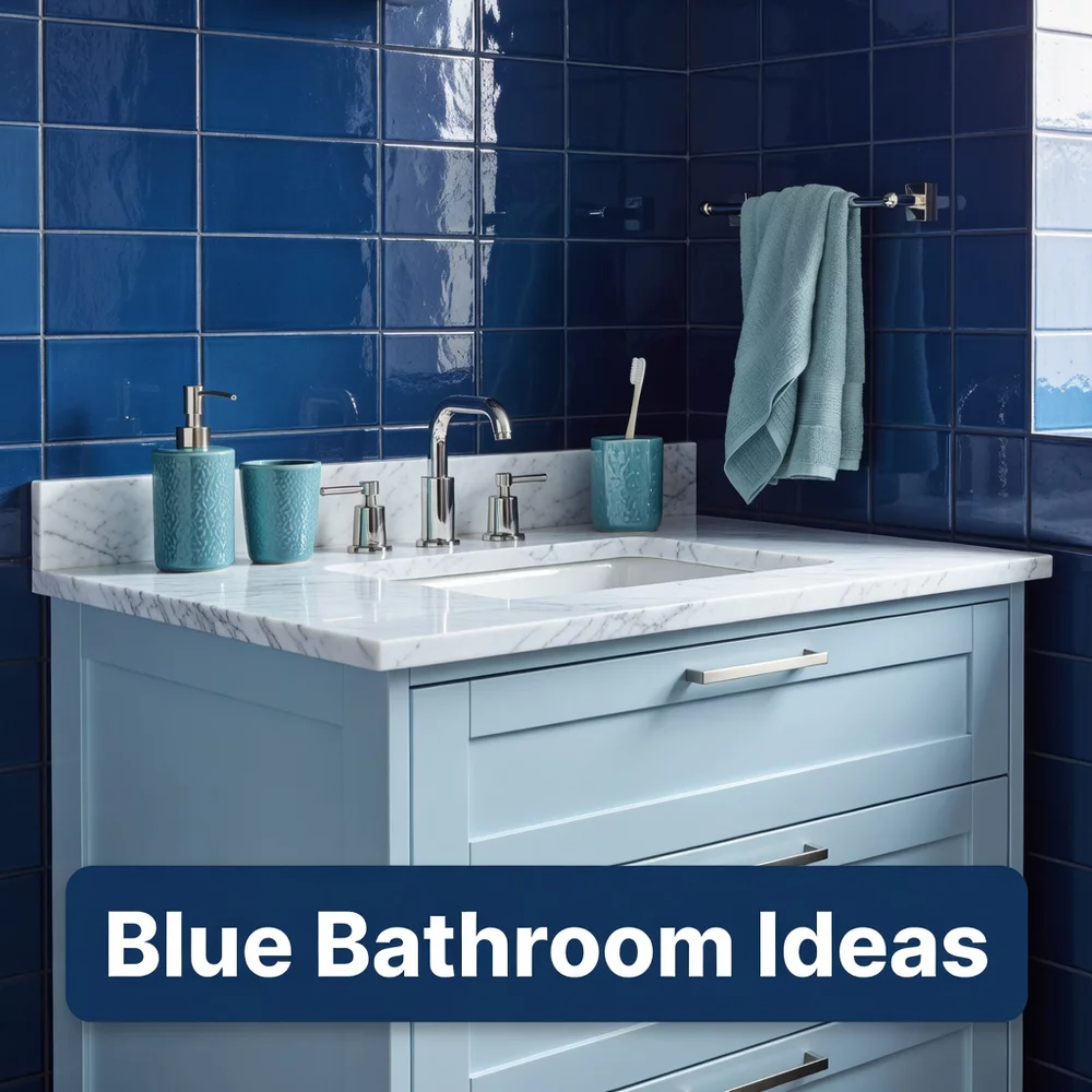 Blue Bathroom Ideas for a Calm Coastal Vibe