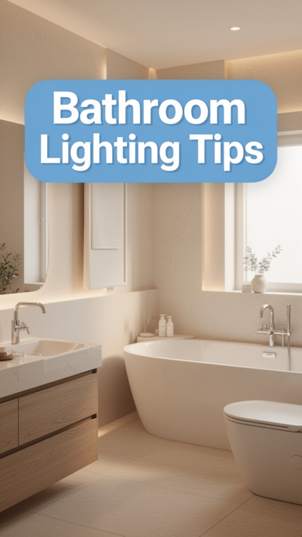 Transform Your Bathroom with Soft, Adjustable Lighting for Serenity