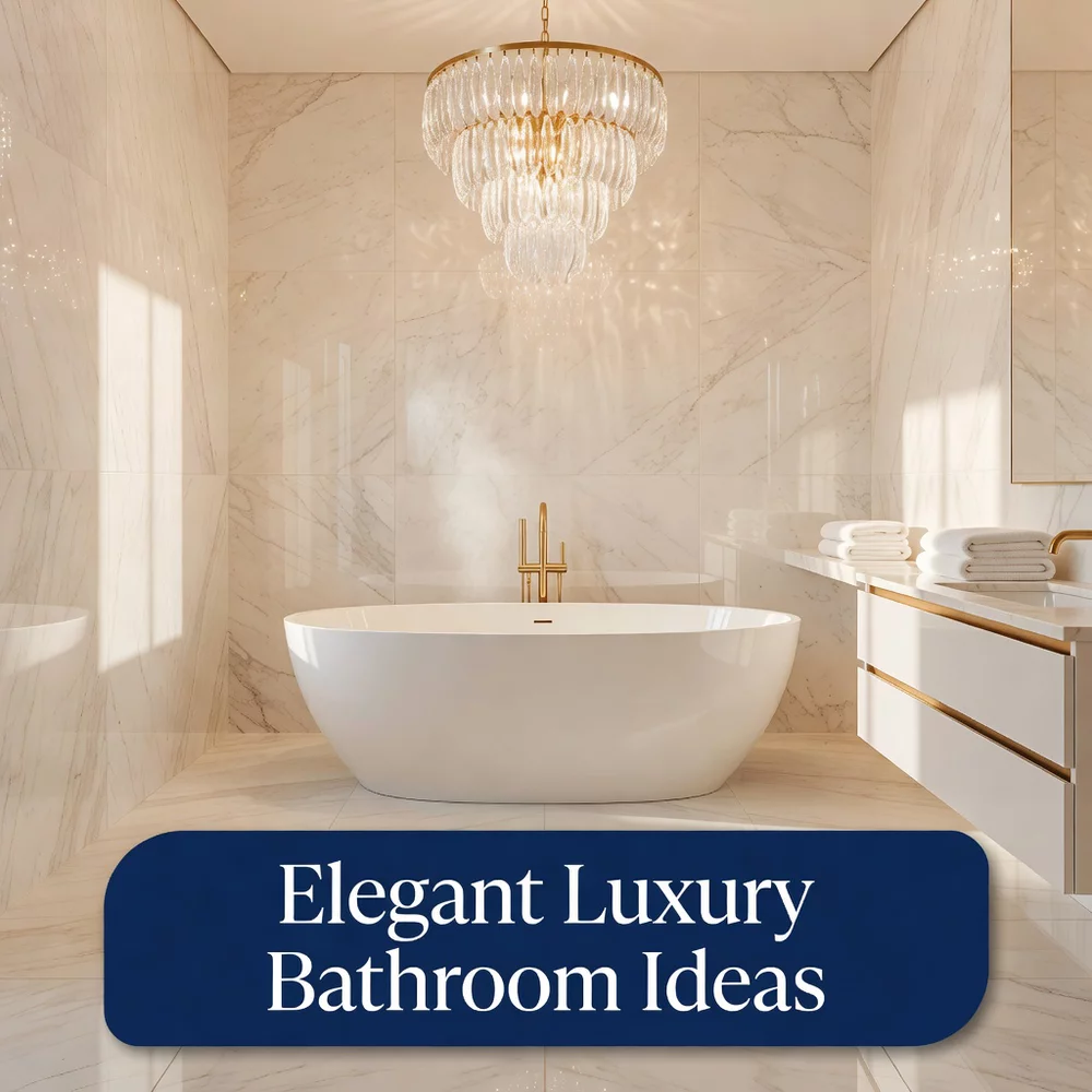 Elegant Luxury Bathroom Ideas for Spa-like Retreats