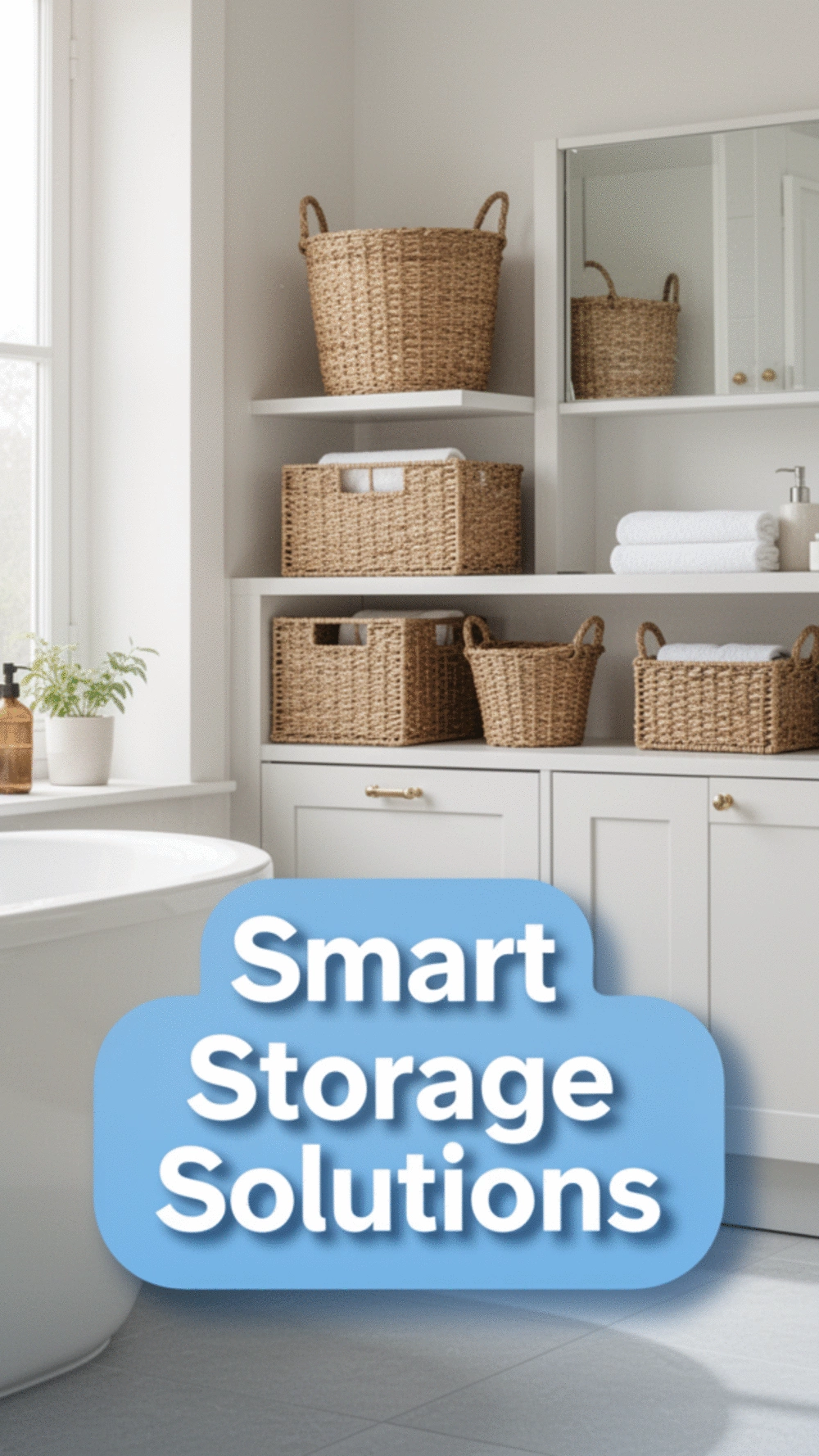 Smart Storage Solutions for a Spa-Like Bathroom: Organize in Style