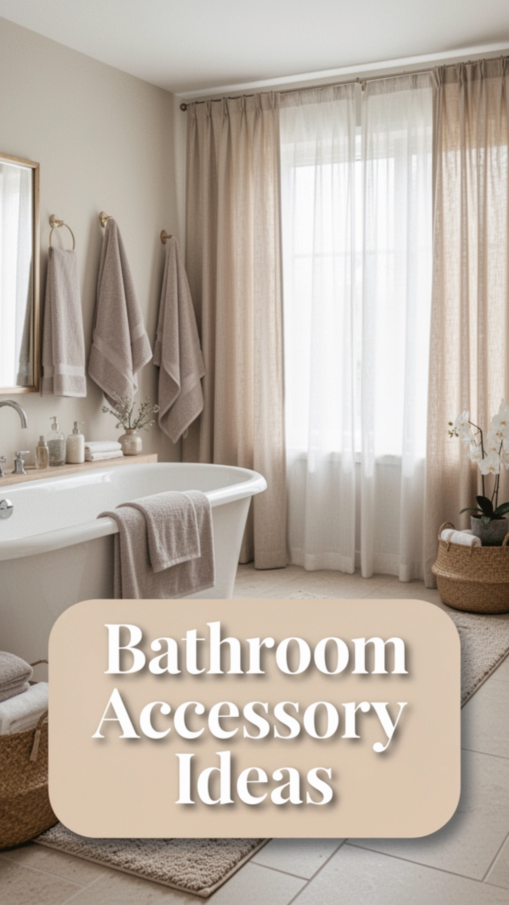 Transform Your Bathroom with Thoughtful Accessories for Style and Comfort