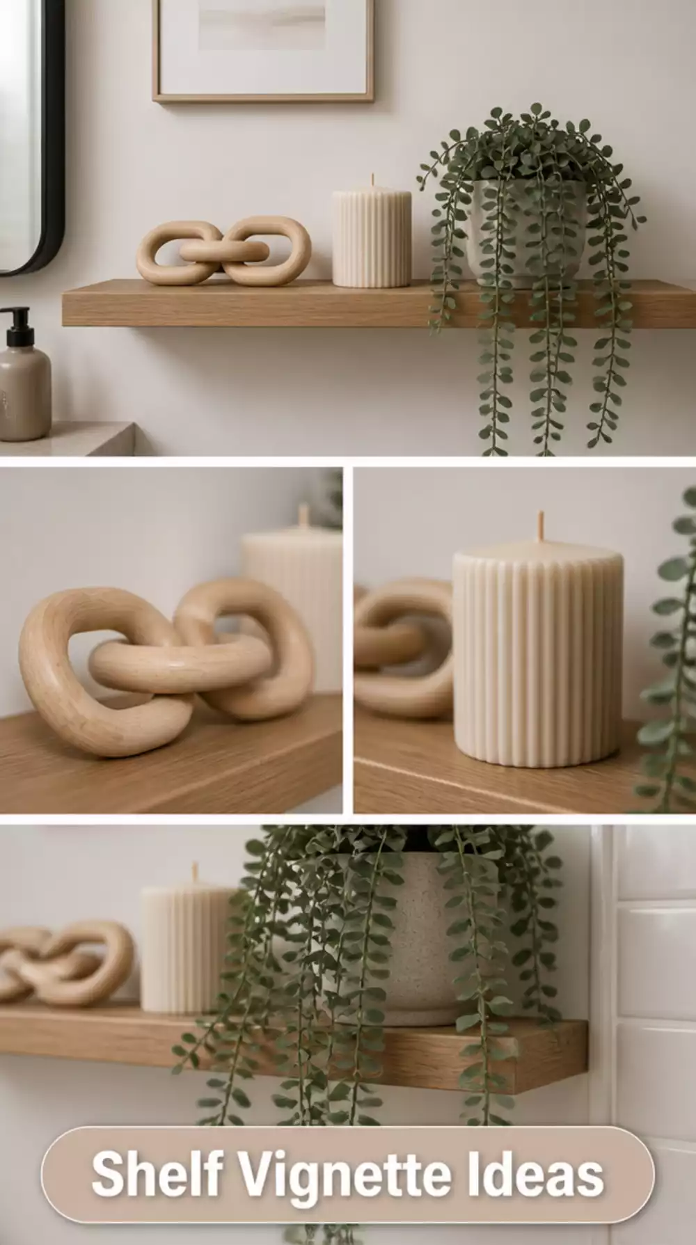 The Bathroom Shelf Vignette Rule That Makes Any Three Objects Look Designed