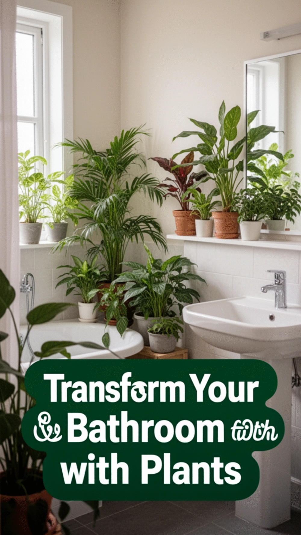Fresh and Lively Touch: How to Transform Your Bathroom with Plants