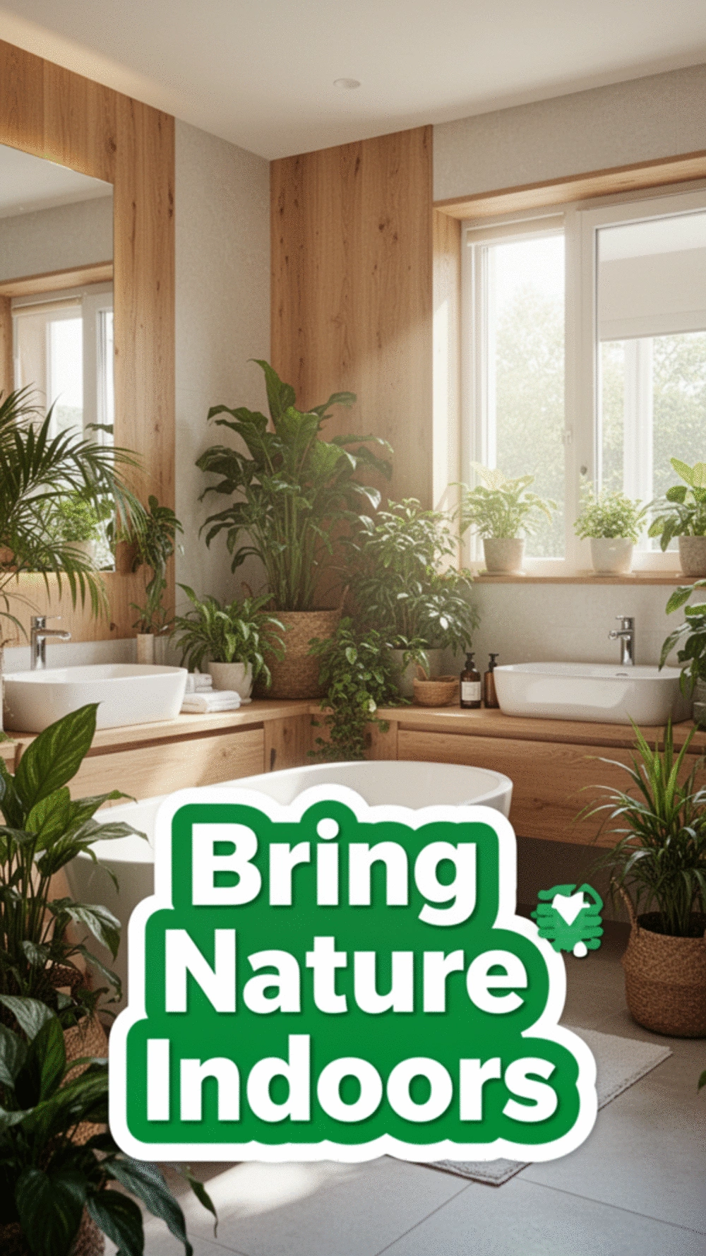 Transform Your Bathroom with Indoor Plants and Natural Accents