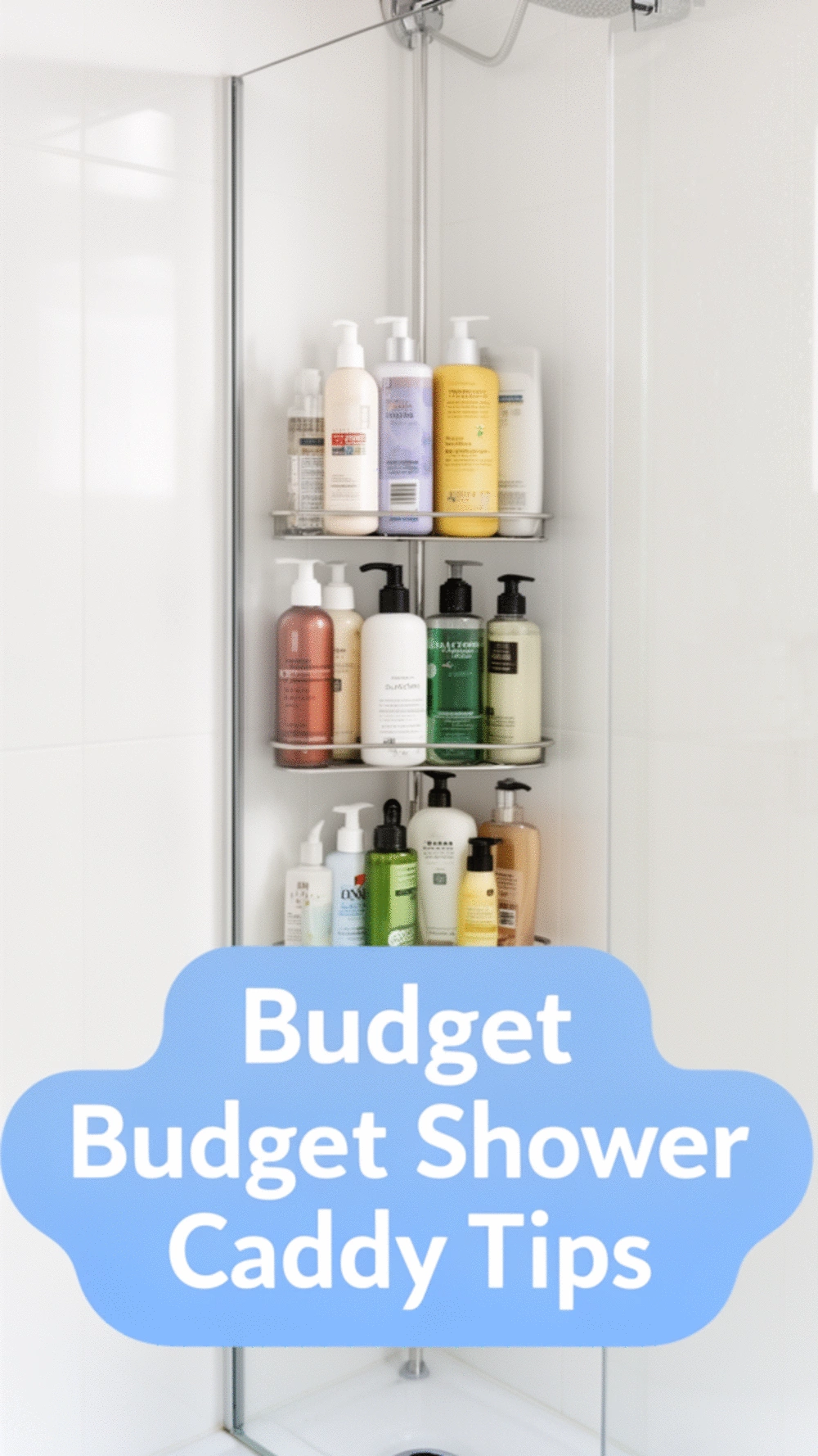The $20 Shower Caddy That Finally Fixes a Renter's Product Clutter Problem
