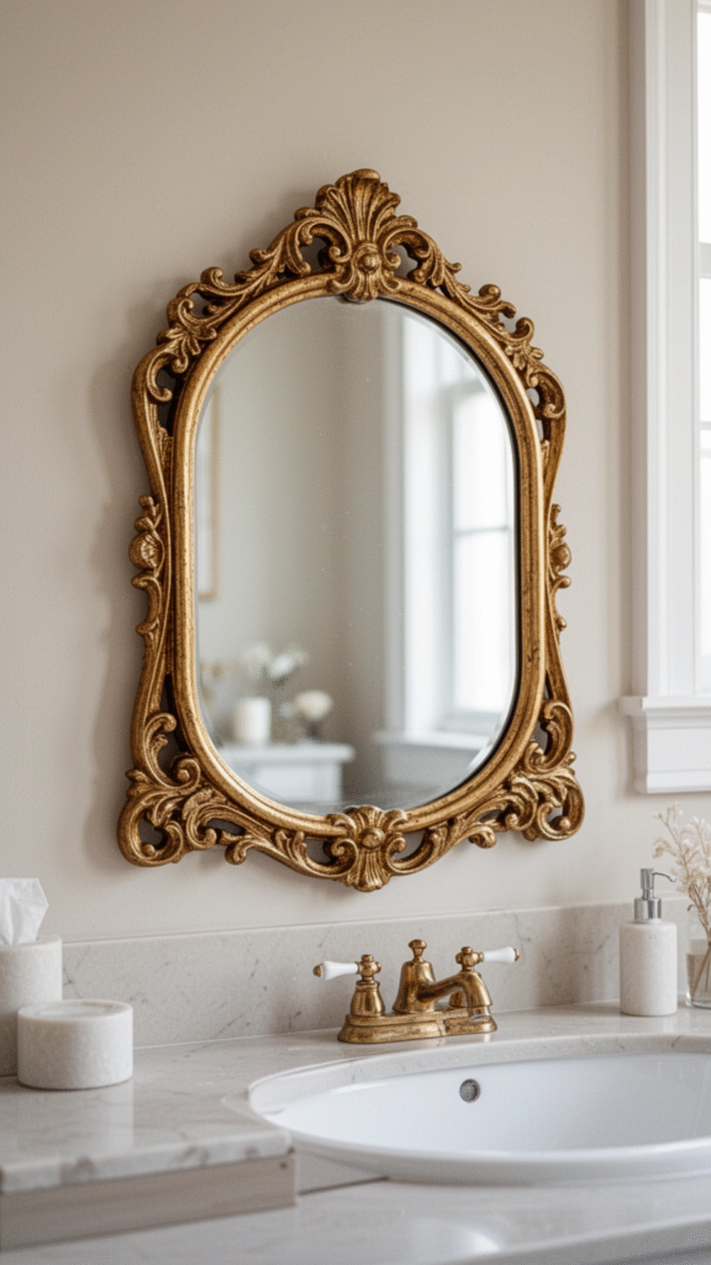 Stunning Decorative Mirrors to Elevate Your Bathroom Style