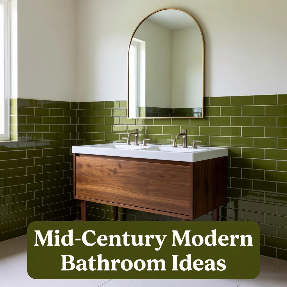 Mid-Century Modern Bathroom Ideas for Timeless Style