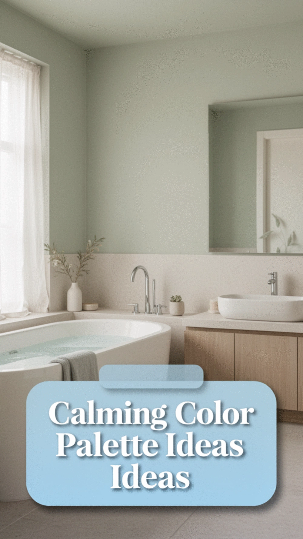 Transform Your Bathroom with Soft, Muted Color Palettes for Serenity