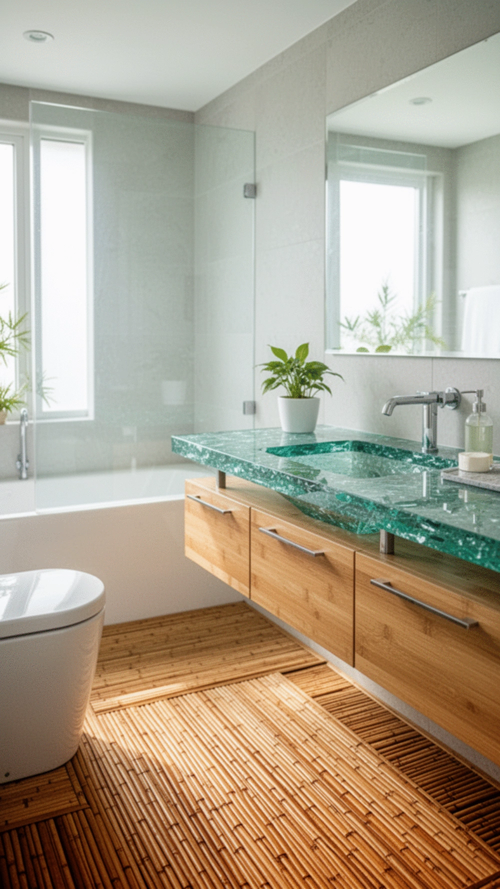 Sustainable Bathroom Materials: 5 Eco-Friendly Ideas for Your Remodel