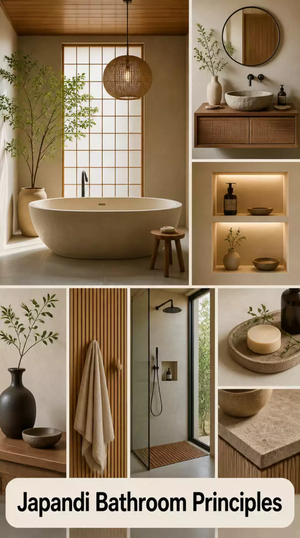 The Japandi Bathroom Principle That Makes Every Surface Feel Intentional- Not Empty