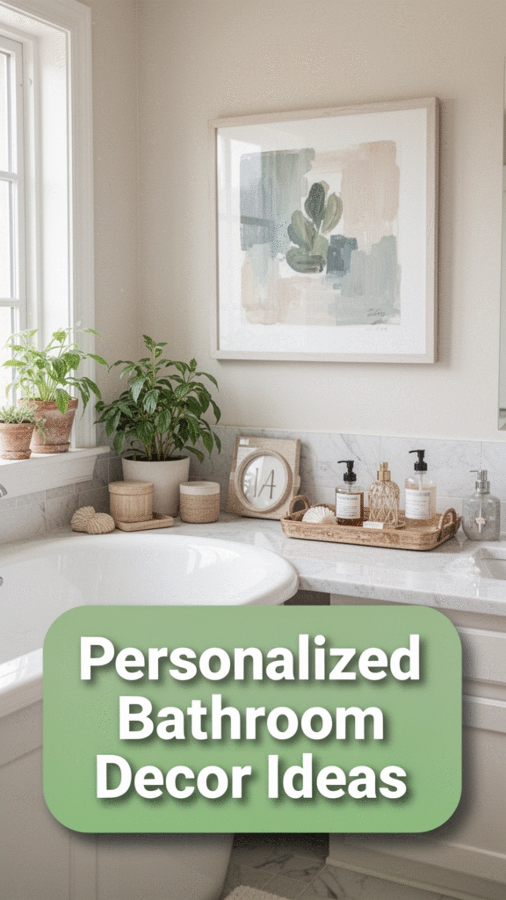 Transform Your Bathroom with Personalized Decor for a Unique Oasis