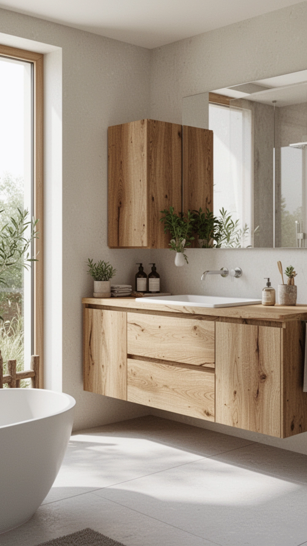 Eco-Friendly Bathroom Cabinets: 3 Sustainable Choices for Modern Design