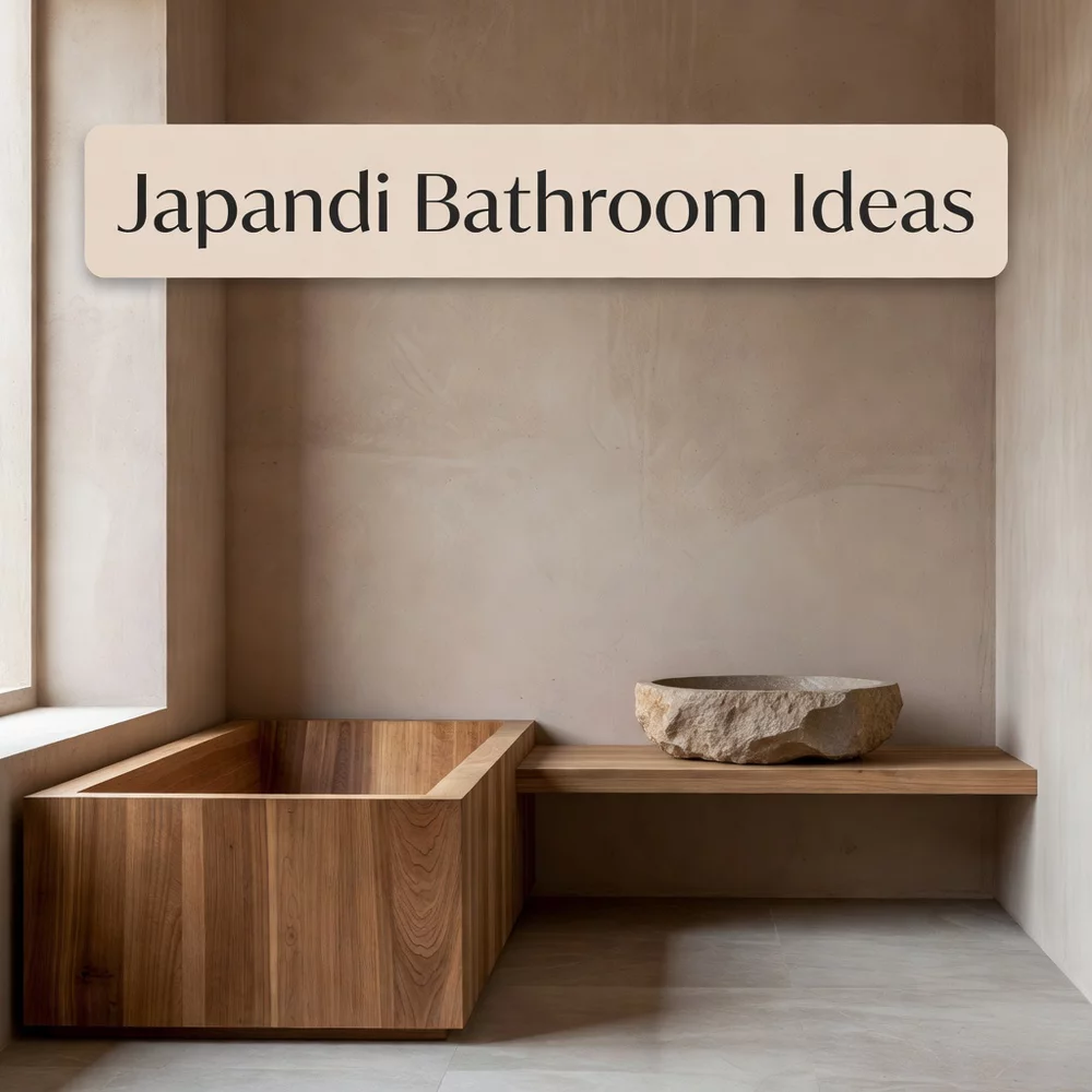 Japandi Bathroom Ideas for a Calm Aesthetic