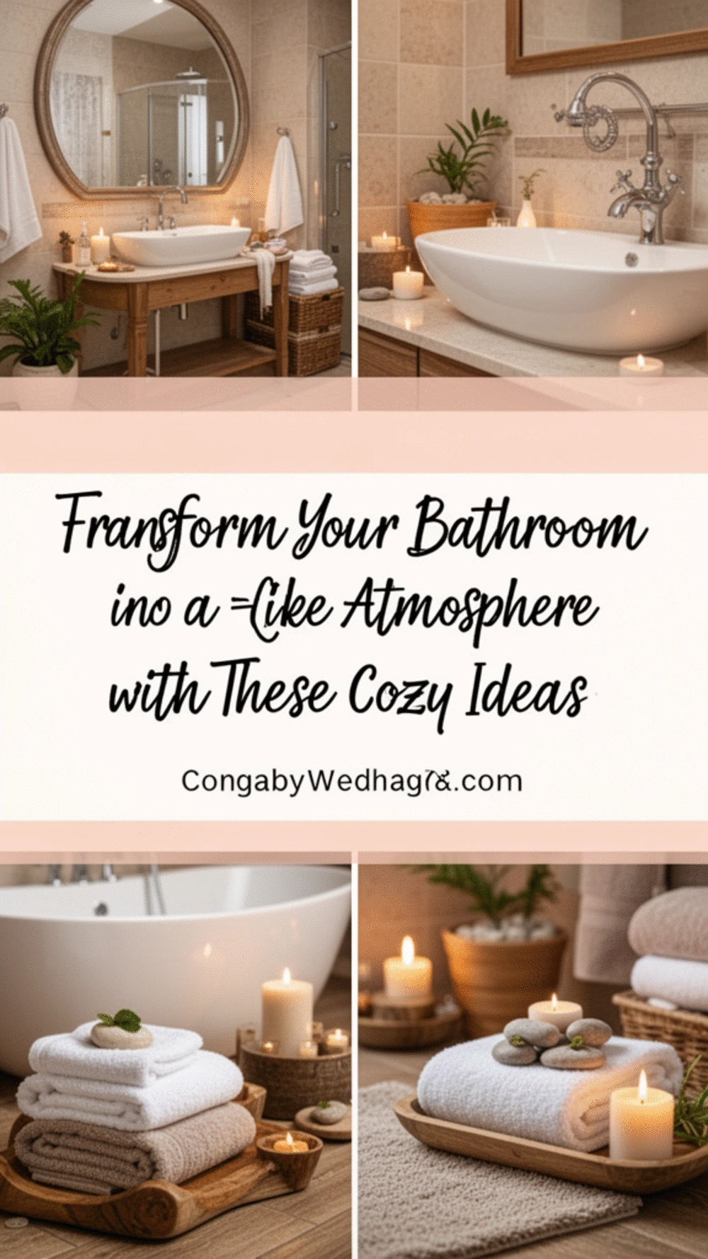 Transform Your Bathroom into a Spa-Like Atmosphere with These Cozy Ideas