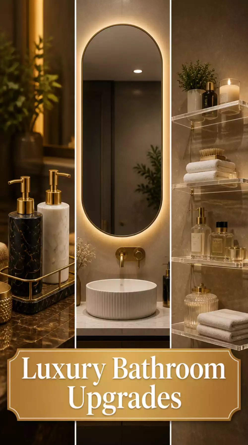 The Luxury Bathroom Aesthetic You Can Create with Three Simple Upgrades