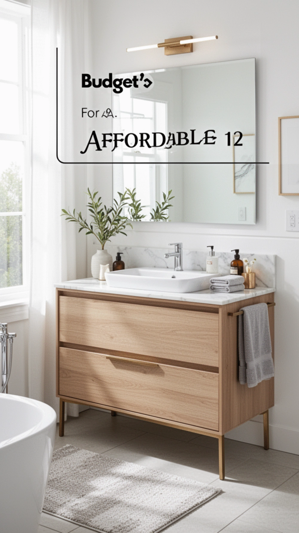 Affordable Bathroom Vanities That Look Stunning and Stylish