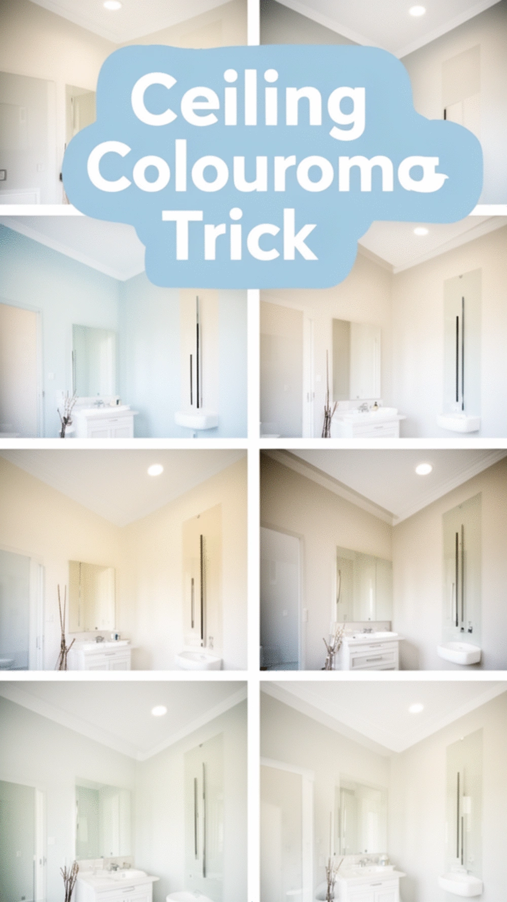 The Bathroom Ceiling Colour Trick That Makes a Low-Ceilinged Room Feel Taller