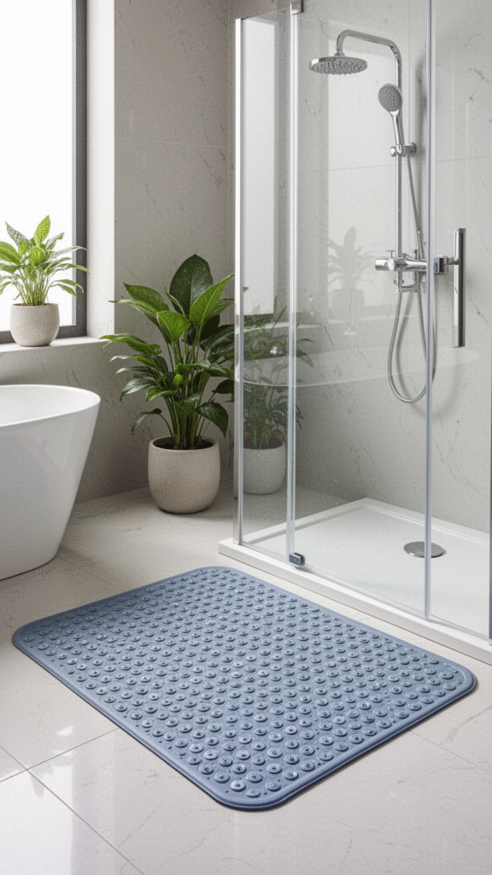 Non-Slip Bath Mats for Safety: Essential Bathroom Safety Solution