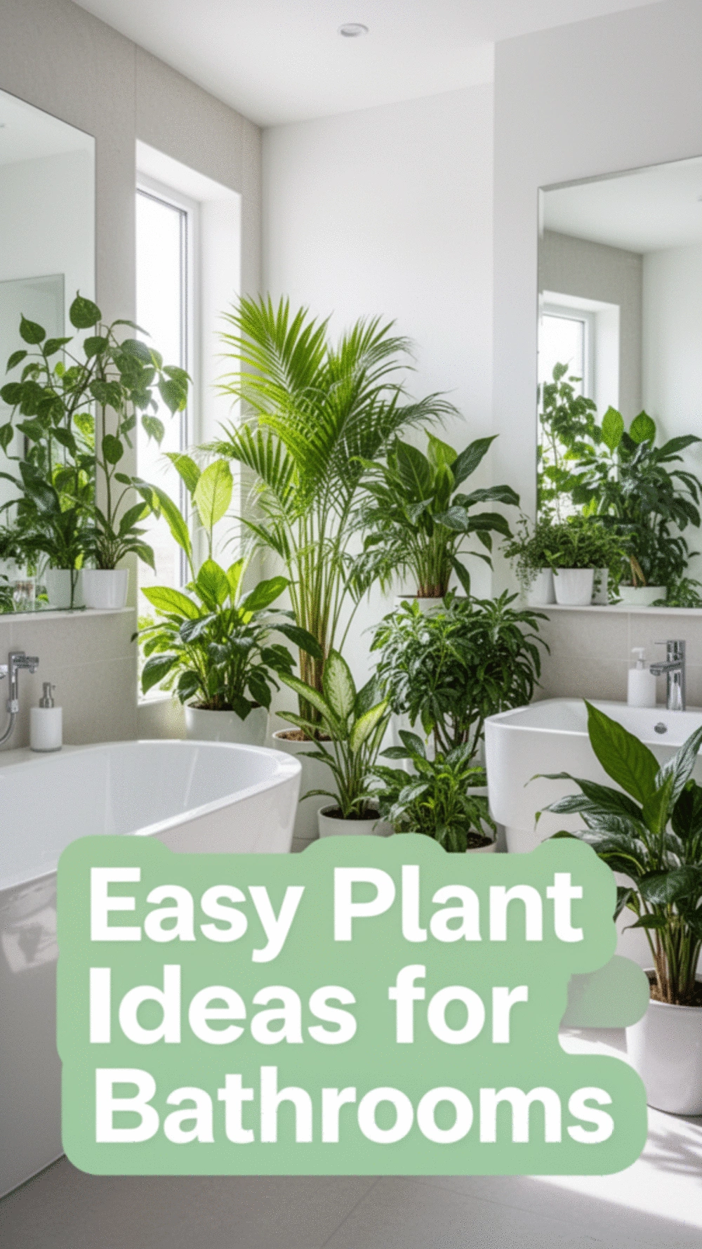 Fresh Greenery: Transform Your Bathroom with Low-Maintenance Plants for a Refreshing Space