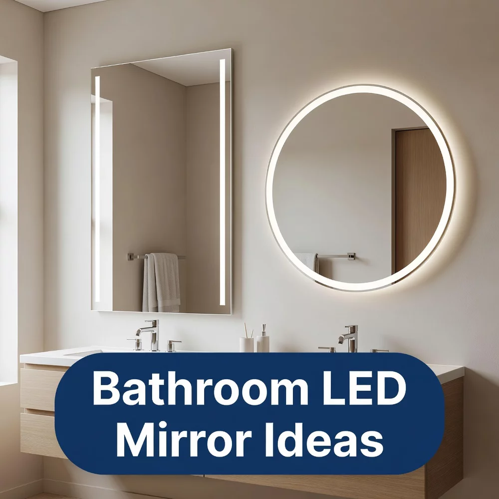 Bathroom LED Mirror Ideas for Designer Style