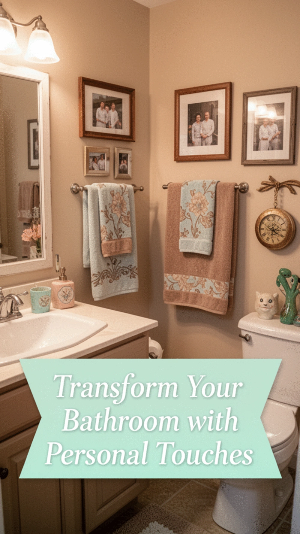 Transform Your Bathroom with Personal Decorative Touches and Accessories