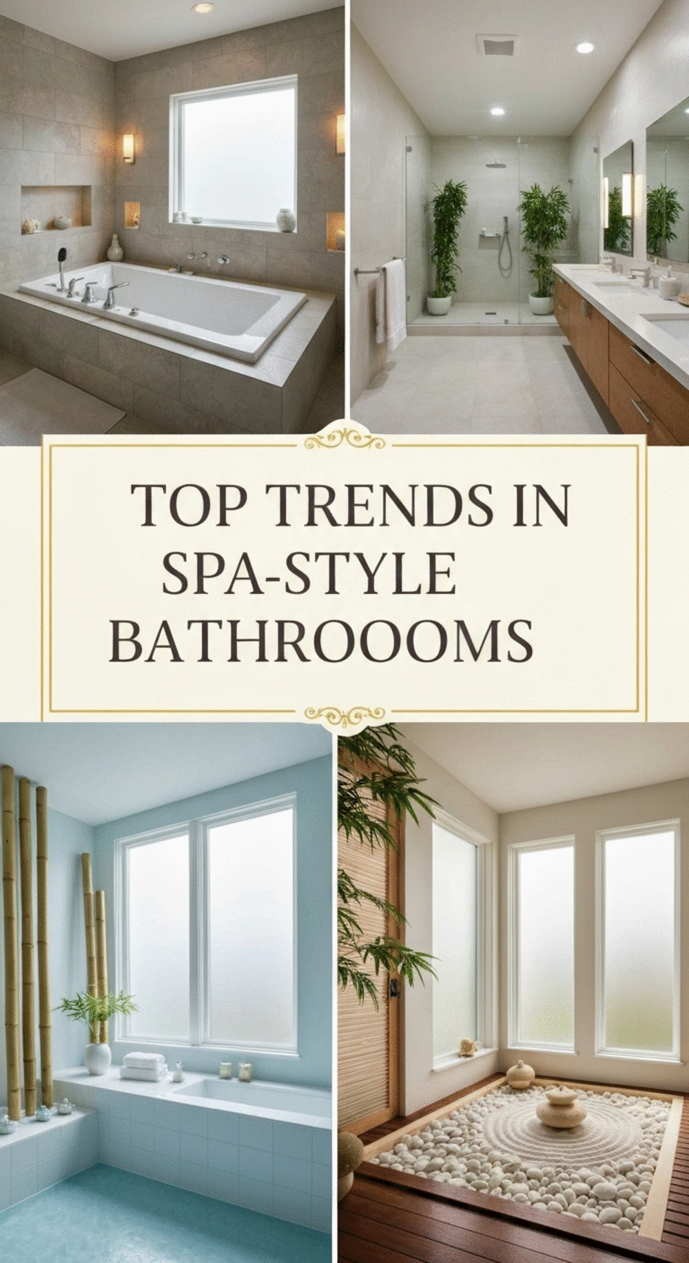 Top Trends in Spa-Style Bathroom Designs for Ultimate Relaxation in 2025
