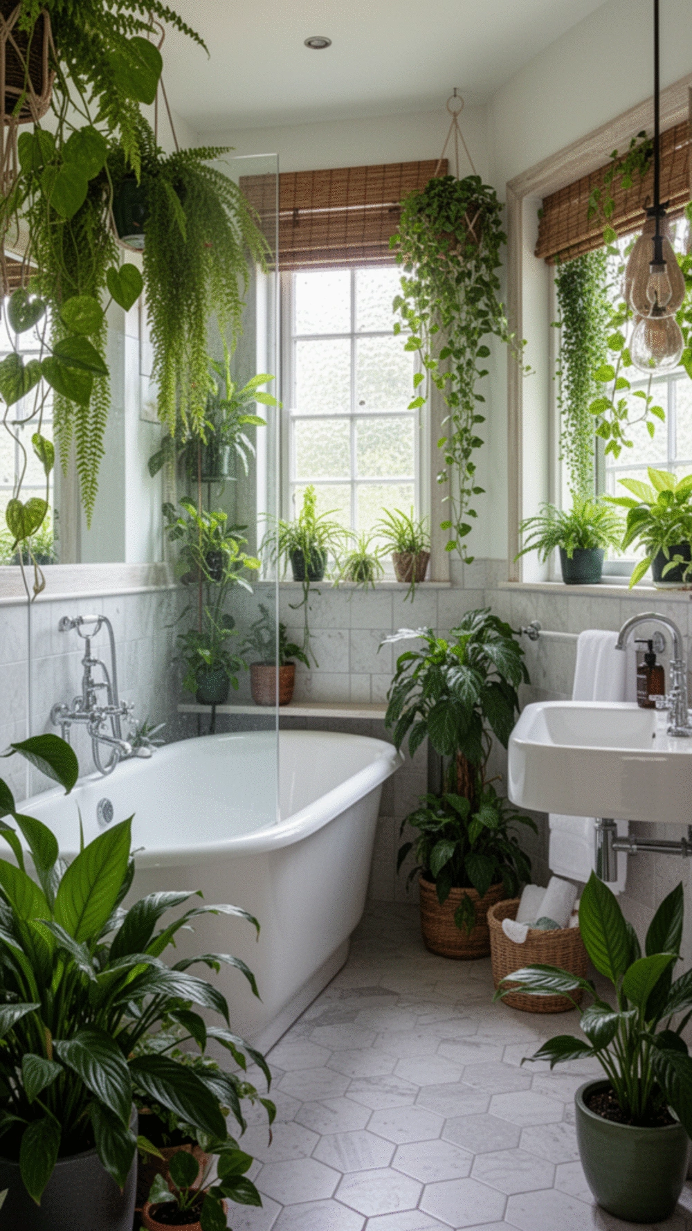 Transform Your Bathroom: Easy Ideas for Lush Greenery