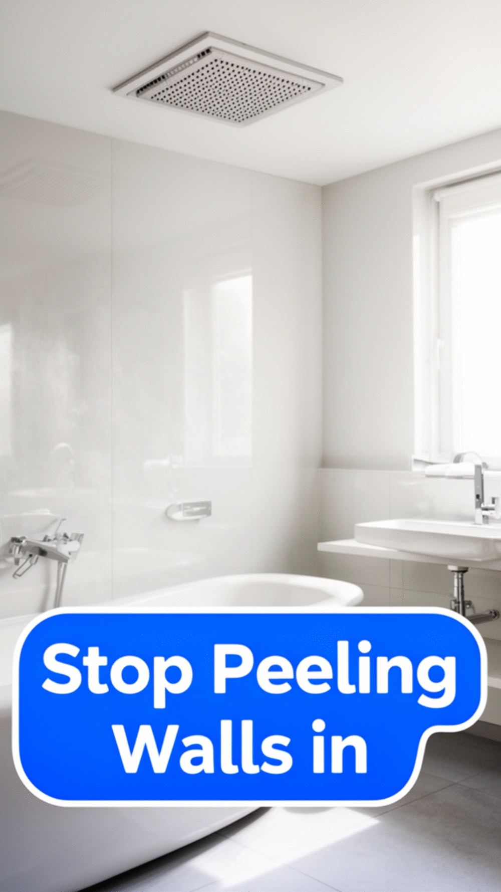 The Bathroom Paint Finish Trick That Stops Walls Peeling in a Steamy Room
