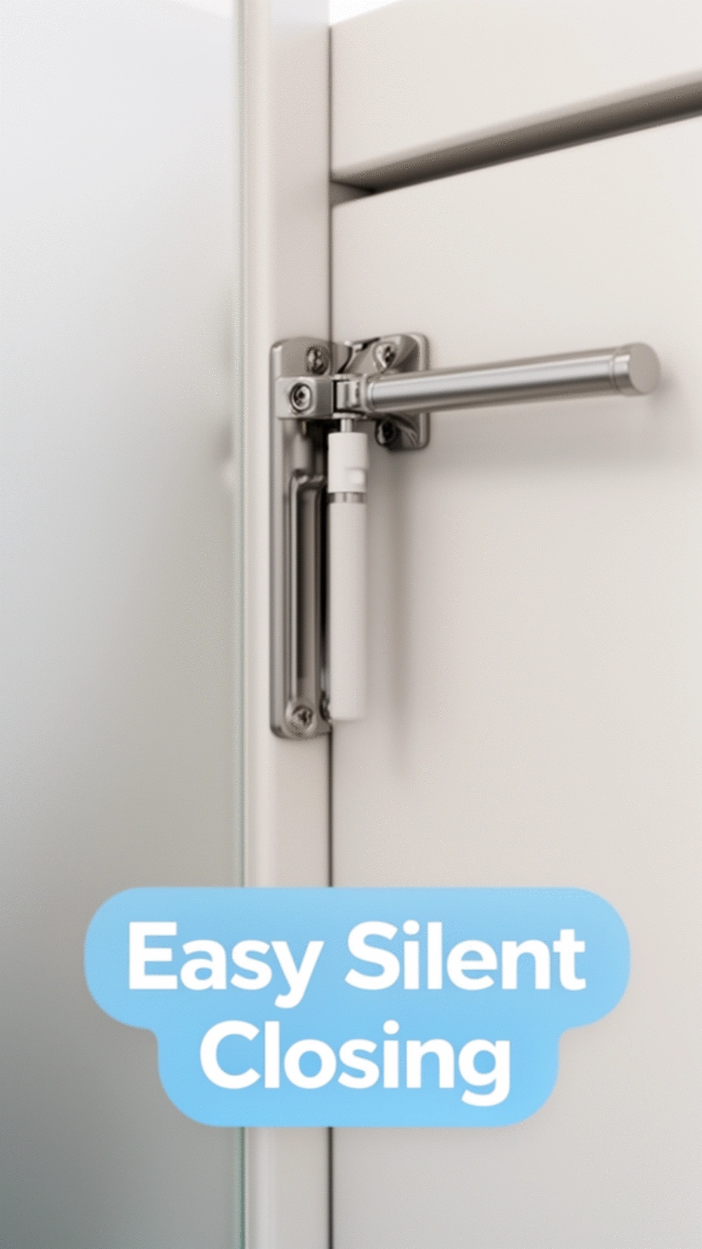 The Bathroom Cabinet Hinge Damper That Makes Every Door Close Silently