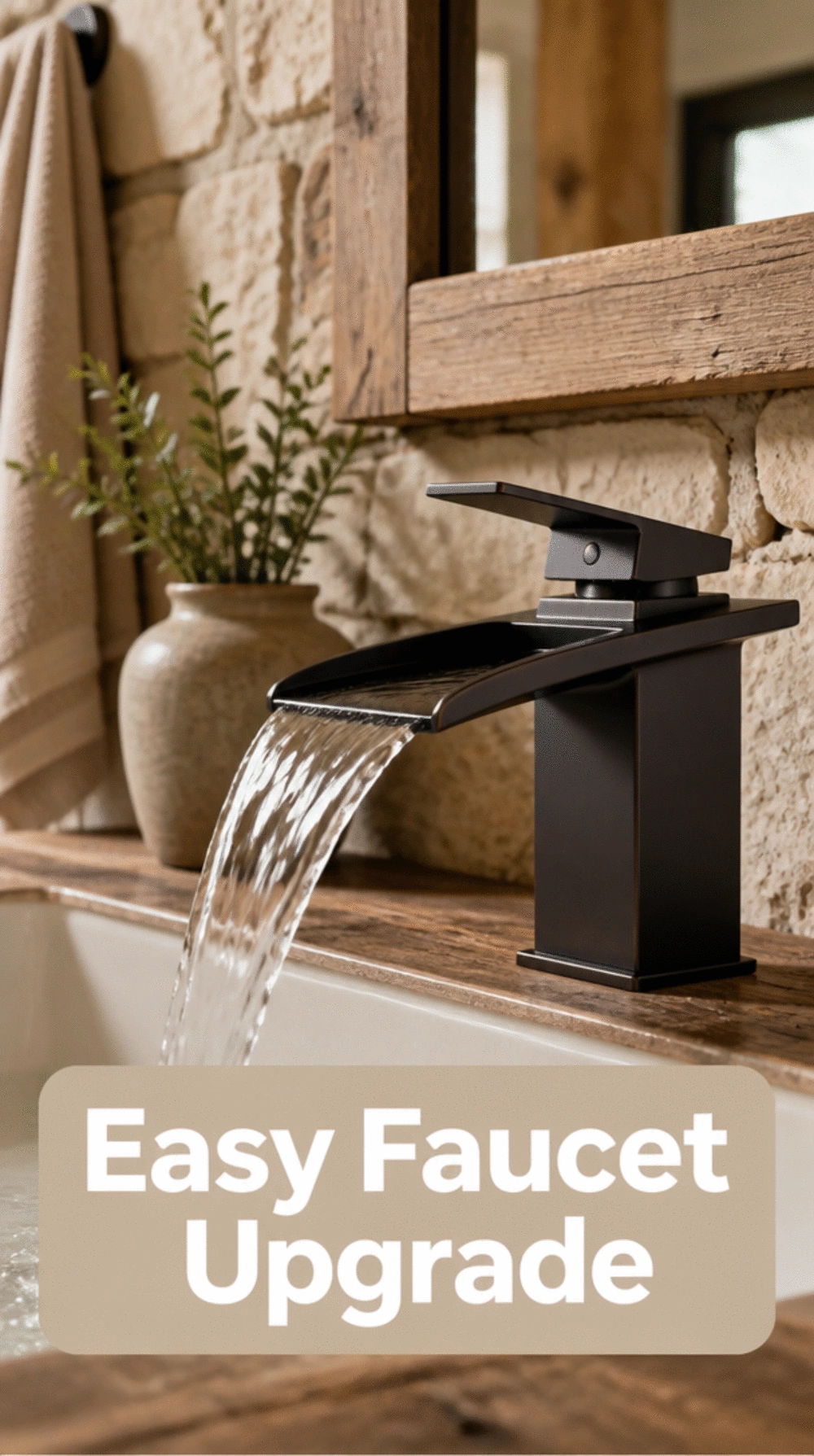 The Farmhouse Bathroom Tap Swap That Looks Custom but Costs Almost Nothing