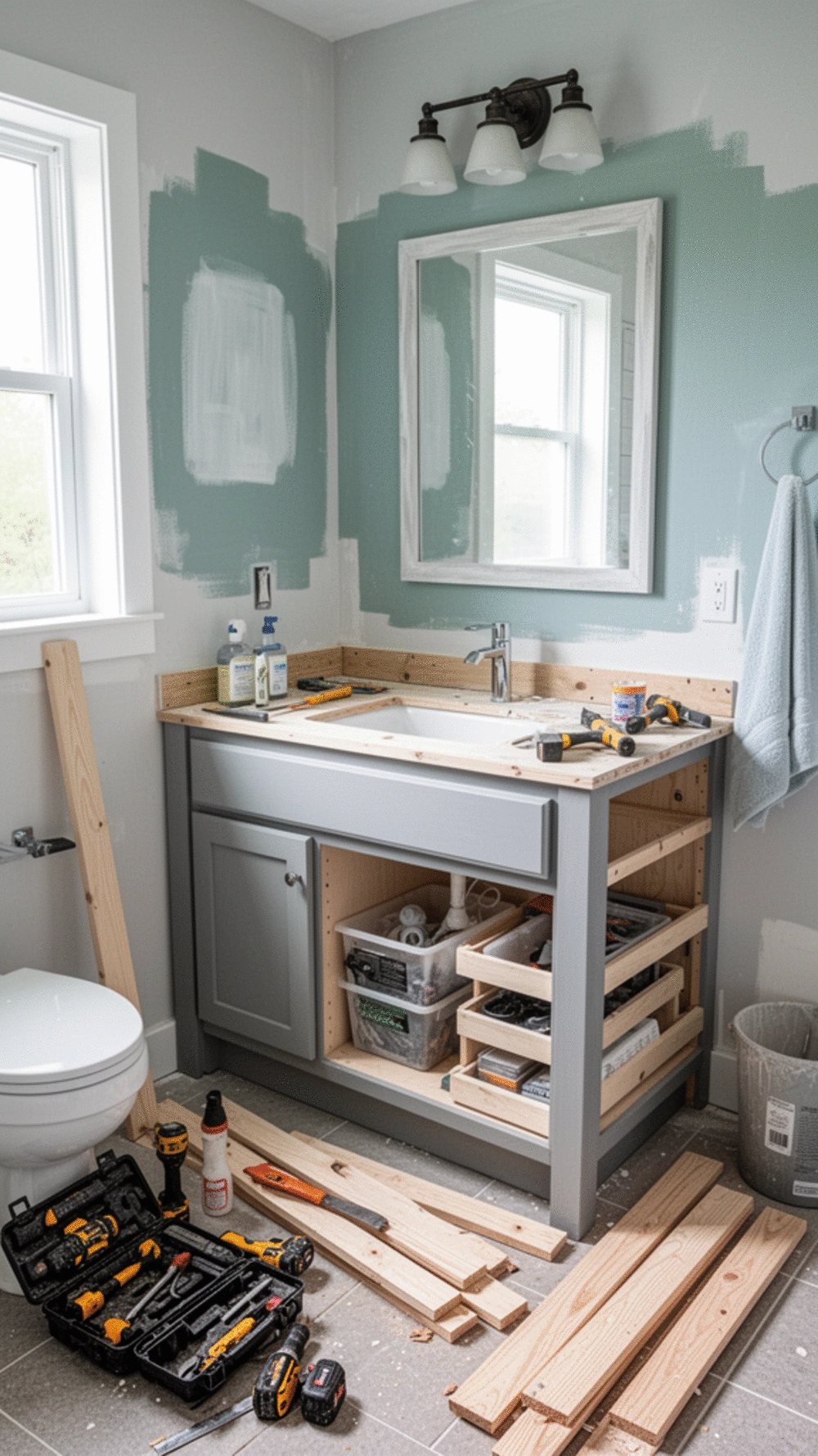 DIY-Friendly Bathroom Vanities: Top 2 Easy Installation Options