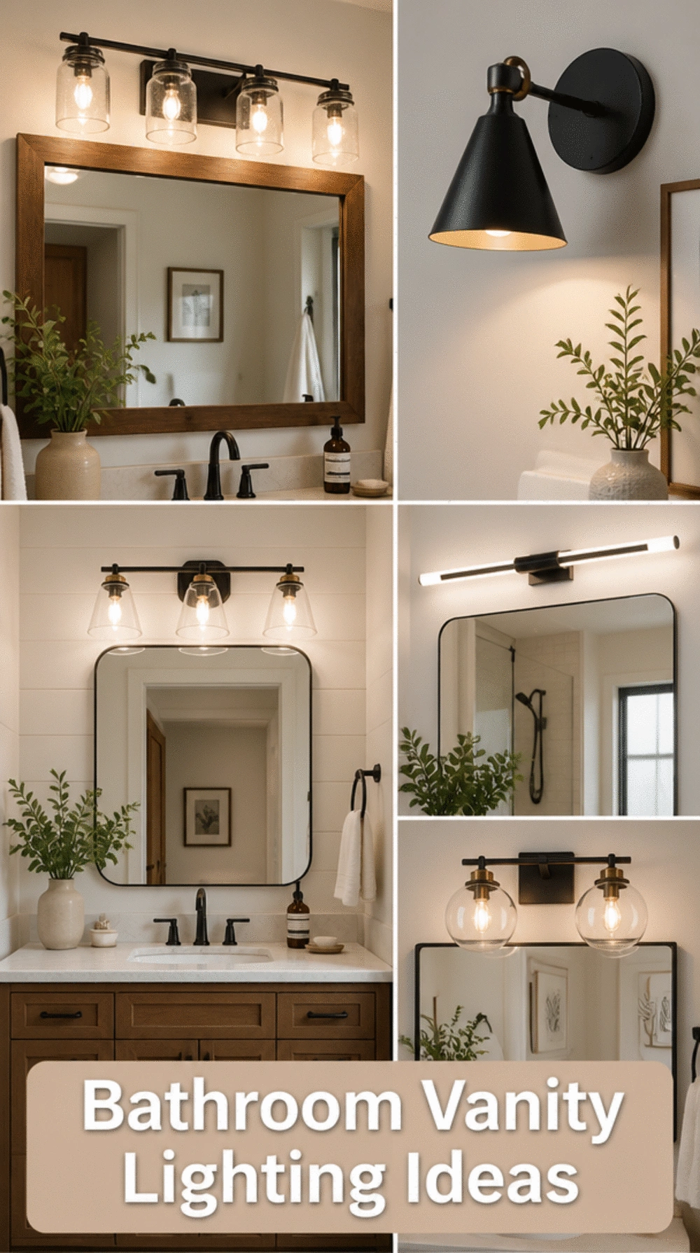 The Bathroom Vanity Light Trick Designers Use to Get Flattering Glow