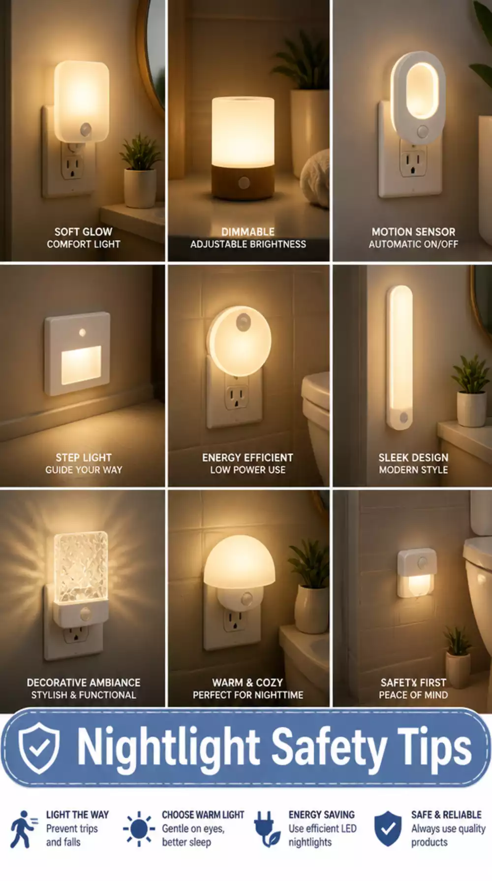 The Bathroom Nightlight Plug That Makes 3am Trips Safer and Less Blinding