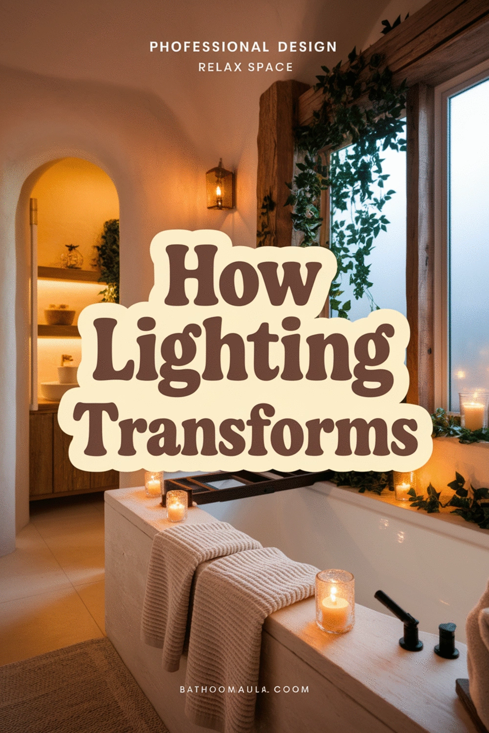 The Role of Lighting in Creating Cozy Bathroom Relax Spaces
